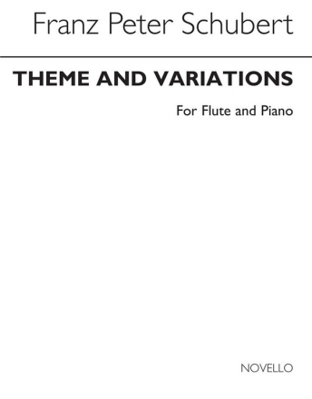 Theme and Variations on Trockne Blumen op.ph160 D802 for flute and piano