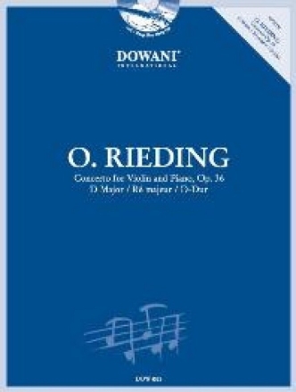 Konzert D-Dur op.36 fr Violine und Orchester fr Violine und Klavier  (+CD)