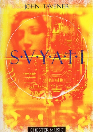Svyati for mixed chorus and violoncello score (kyr/Lautschrift)