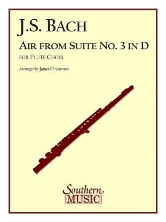 Air aus der Suite D-Dur fr 4 Flten, Altflte und Kontrabass Partitur und Stimmen