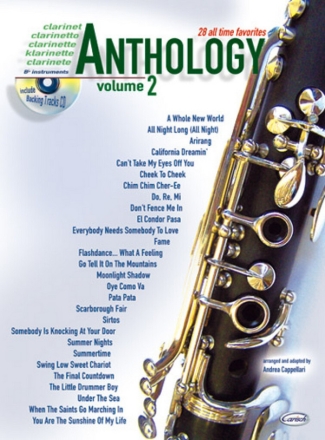 Clarinet Anthology Vol.2 (+CD): 28 all time favorites