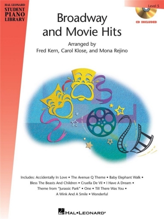 Broadway and Movie Hits Level 5 (+CD): for piano (with text)