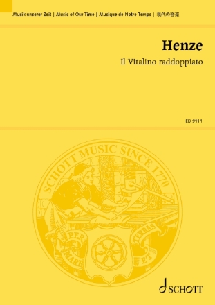Il Vitalino raddoppiato fr Violine und Kammerorchester Studienpartitur
