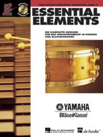 Essential Elements Band 2 (+CD): fr Blasorchester Schlagzeug (inklusive Stabspiele)