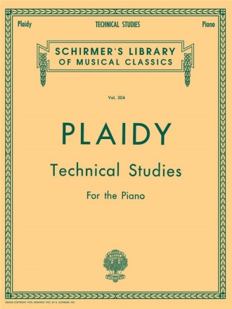 Technical Studies for piano