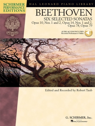 6 selected Sonatas (+ Online-Audio) for piano
