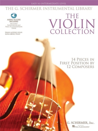 The Violin Collection easy to intermediate Level + Audio Access for violin and piano