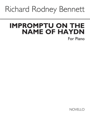 Impromptu On The Name Of Haydn for piano archive copy