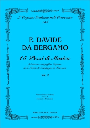 15 Pezzi di musica vol.3 (nos.11-15) per organo