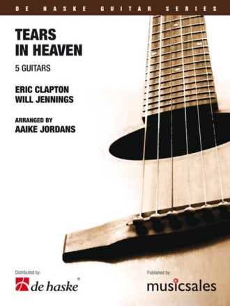 Tears in Heaven fr 5 Gitarren Partitur und Stimmen