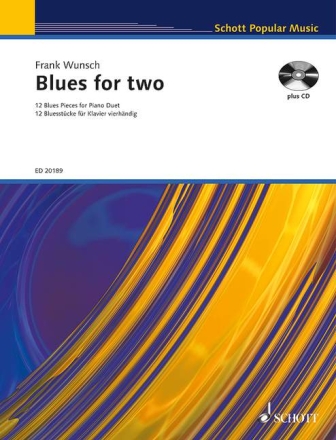 Blues for two (+CD) fr Klavier 4-hndig