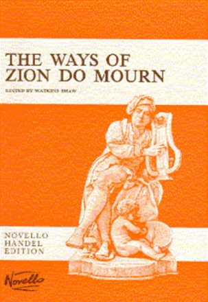 The Ways of Zion to Mourn for mixed chorus and orchestra vocal score