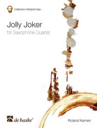 Jolly Joker fr 4 Saxophone ((S)AATBar) Partitur und Stimmen