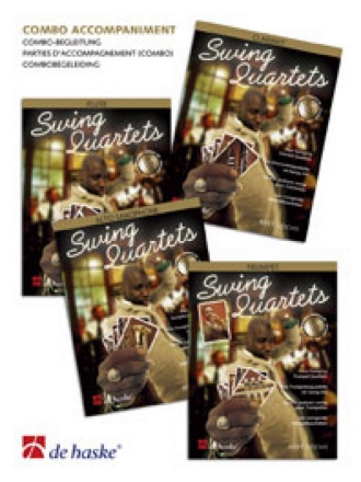 Swing Quartets: Combo-Begleitung Partitur und Stimmen