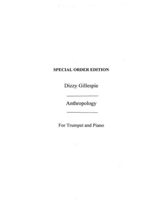 Anthropology for trumpet and piano