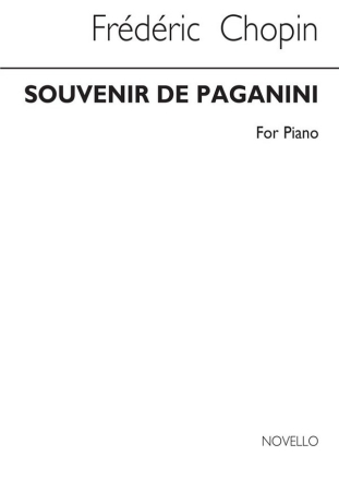 Souvenir de Paganini for piano