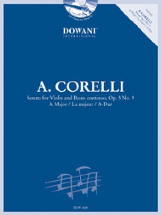 Sonate A-Dur op.5,9 (+CD) fr Violine und Klavier