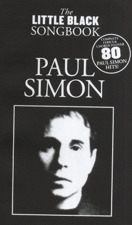 The little black Songbook: Paul Simon lyrics/chords/guitar boxes Songbook