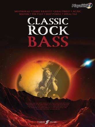 Classic Rock Bass (+CD): songbook vocal/bass/tab authentic playalong
