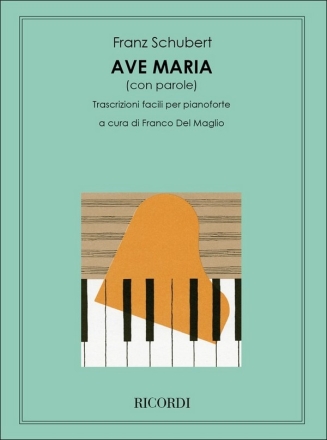 Ave Maria fr Klavier (mit Text) (it)