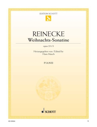 Weihnachts-Sonatine op.251,3 fr Klavier