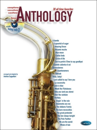 Anthology vol.1 (+CD) for tenor saxophone