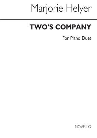 Two's Company for piano 4 hands score