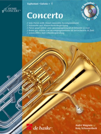 Concerto (+CD) 2 Solostcke mit Blasorchesterbegleitung fr Euphonium Solostimme und Begleit-CD