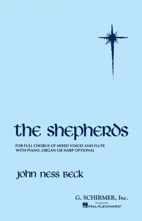 The Shepherds for mixed chorus and flute (piano, organ or harp ad lib) score