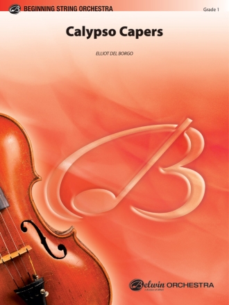 Calypso Capers for string orchestra score and parts