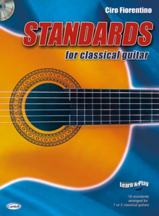 Standards (+CD): for 1-2 classical guitars
