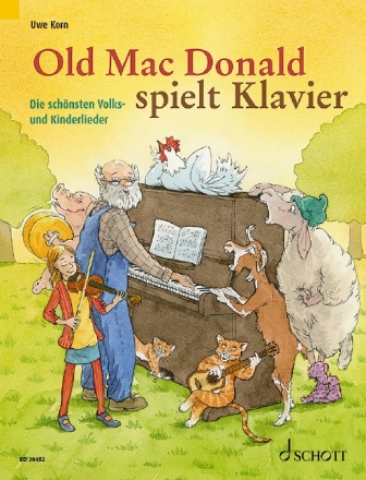 Old Mac Donald spielt Klavier fr Klavier