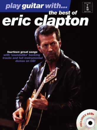 Play Guitar with Eric Clapton (+2 CD's) songbook vocal/guitar/tab 