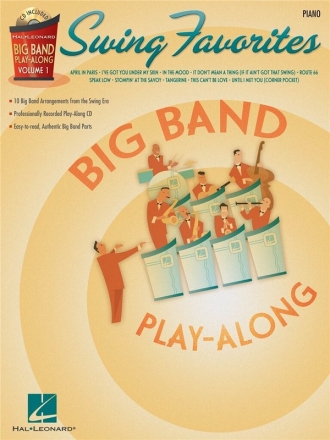 Swing Favorites (+CD) fr Klavier Big Band Playalong Band 1