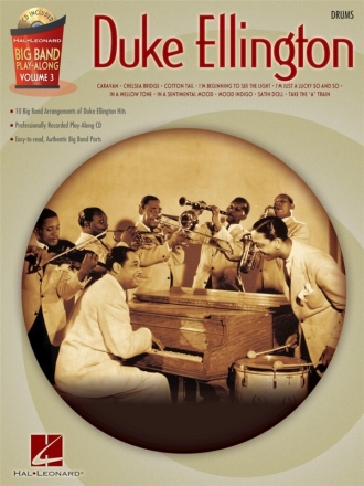 Duke Ellington (+CD) fr Schlagzeug Big Band Playalong Band 3