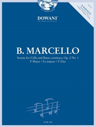 Sonate F-Dur op.2,1 (+CD) fr Violoncello und Bc