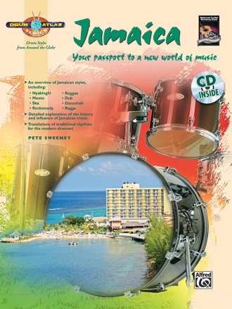 Jamaica (+CD): for drum set Drum Arlas Series
