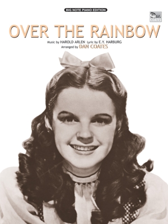 Over the Rainbow: for big note piano (vocal/guitar)