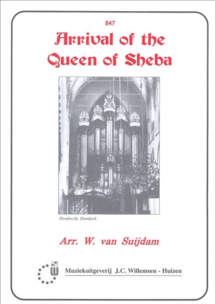 Arrival of the Queen of Sheba for organ