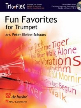 Fun Favorites for Trumpet (+CD): fr 1-3 Trompeten Partitur und Stimmen