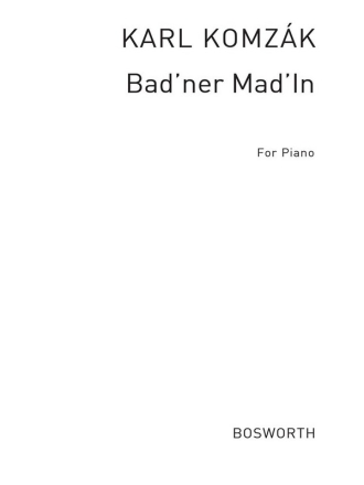 Bad'ner Mad'ln op.257: for piano Verlagskopie