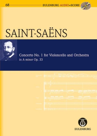 Konzert a-Moll Nr.1 op.33 (+CD) fr Violoncello und Orchester Studienpartitur