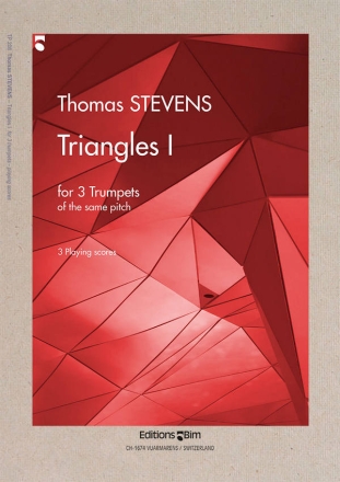 Triangels no.1 for 3 trumpets 3 scores