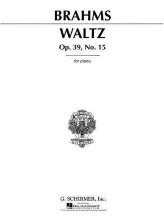 Walzer As-Dur op.39,15 fr Klavier