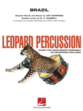 Brazil (+CD): for percussion ensemble score and parts