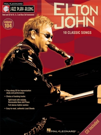 Elton John (+CD): for Bb, Eb, C and Bass Clef Instruments