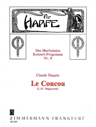 Le Coucou fr Harfe