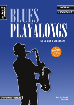 Ein halbes Dutzend Blues-Playalongs (+Online Audio) fr Saxophon