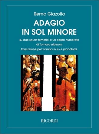 Adagio g-Moll fr Trompete und Klavier