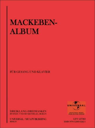 Mackeben Album: für Gesang und Klavier